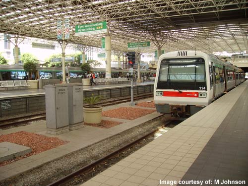 Mandurah rail line